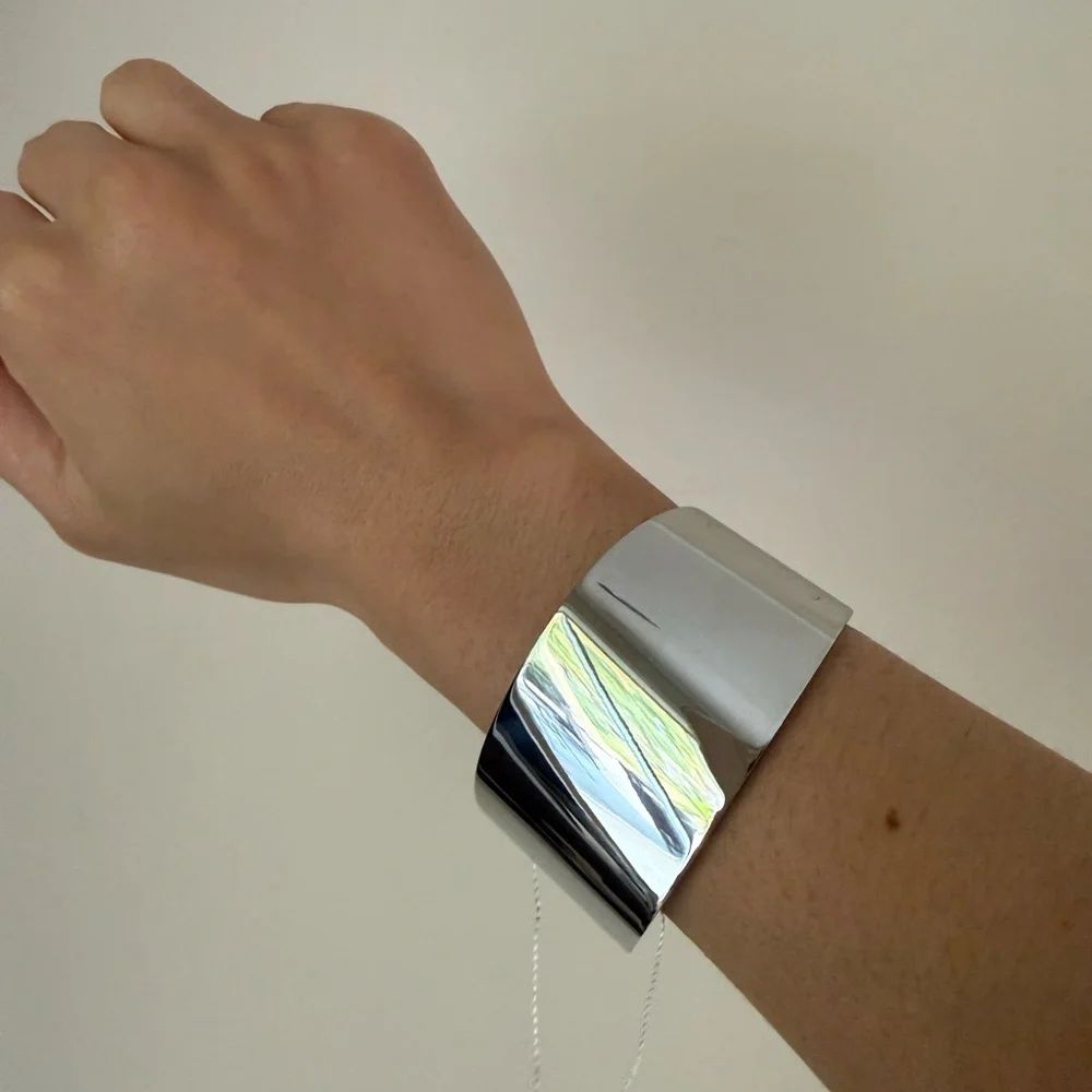 Calvin Klein Silver Wearable Bracelet